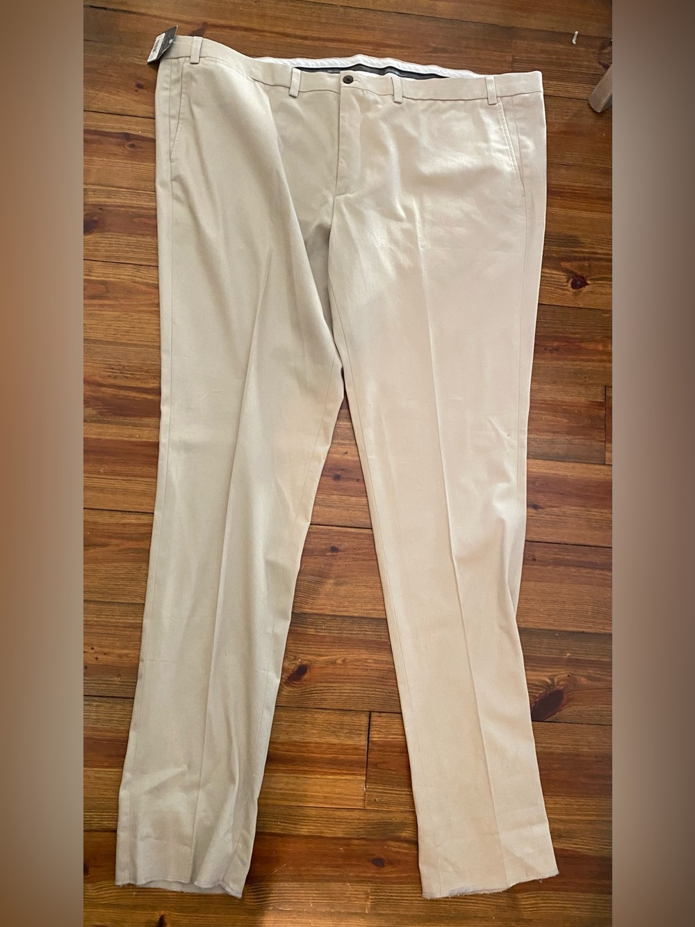 Eddie Bauer Men’s Khaki Pants NWT Size 48 Unhemed Hem